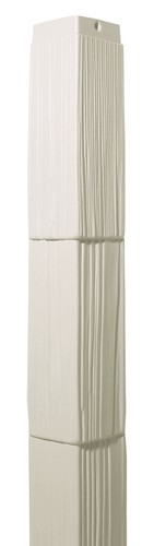 10" Shake Corner Kit Eggshell #034 - Includes 4 Corners & 8 Peices of J-Channel Special Order-No Return