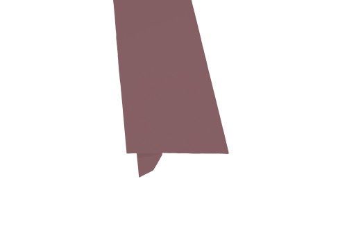 Drip Edge 5 #102 Burgundy 10'4" Special Order - No Return