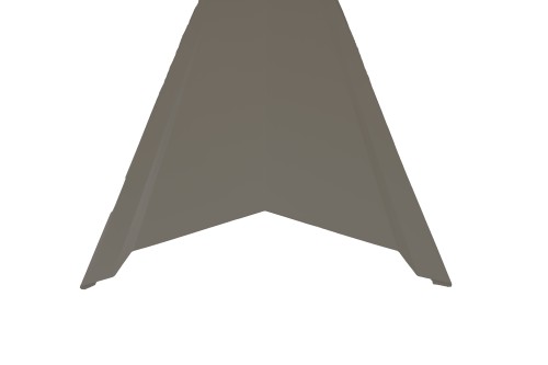 Ridge Cap #132 Burnished Slate 10'4" Special Order - No Return