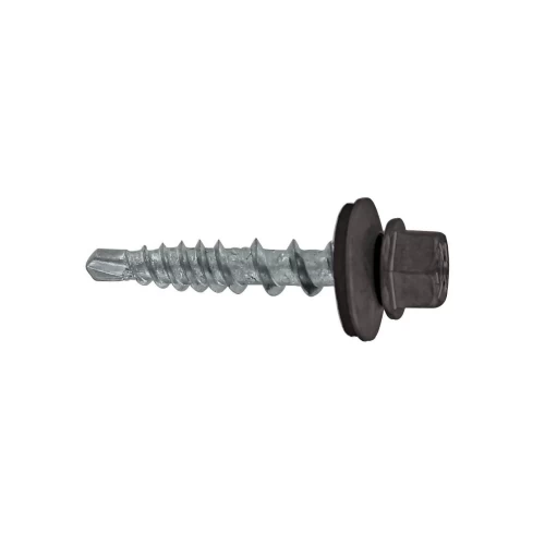 1" Wood Screw Charcoal Grey 250/Bag Metal to Wood