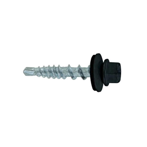 1" Wood Screw Stealth Black 250/Bag Metal to Wood