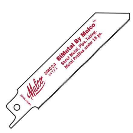 Malco Recip. Saw Blade 4"x3/4" BiMetal - 5Pk