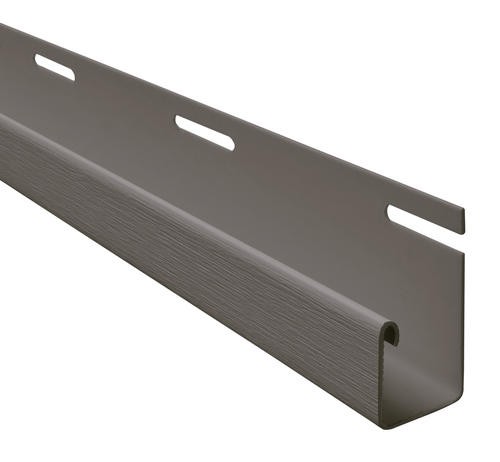 3/4" J-Channel Windswept Smoke