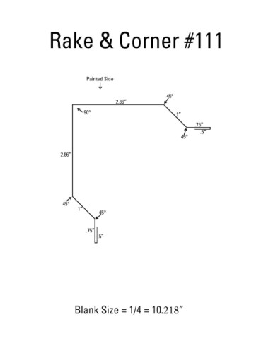 Rake & Corner #111 CRINKLE Charcoal Gray 10'4" Special Order - No Return