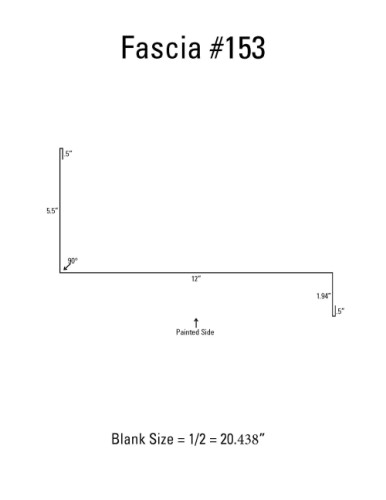 Fascia #153 Light Stone 10'4" Special Order - No Return