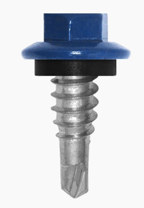 7/8" Lap Screw Stealth Black 250/Bag Metal to Metal