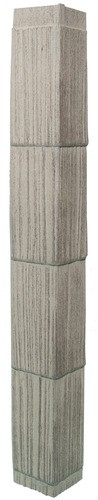 7" Shake Corner Kit Sandalwood #821 - Includes 4 Corners & 8 Peices of J-Channel Used for Split & Staggered Shakes Special Order-No Return