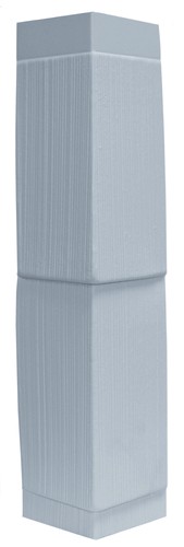 10" Shake Corner Kit Blueberry #253 - Includes 4 Corners & 8 Peices of J-Channel Special Order-No Return