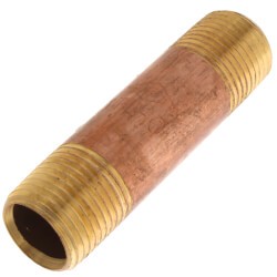 2 x 3 Brass Nipple LF