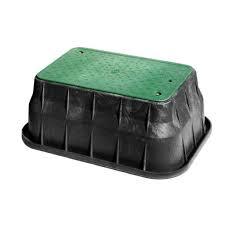 Giant Jumbo Meter Box w/Green Lid (L 40 3/4 x W 27 1/2 x D 18)