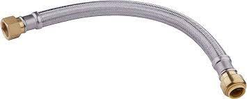 3/4 x 18 Push x FIP Braided Tube