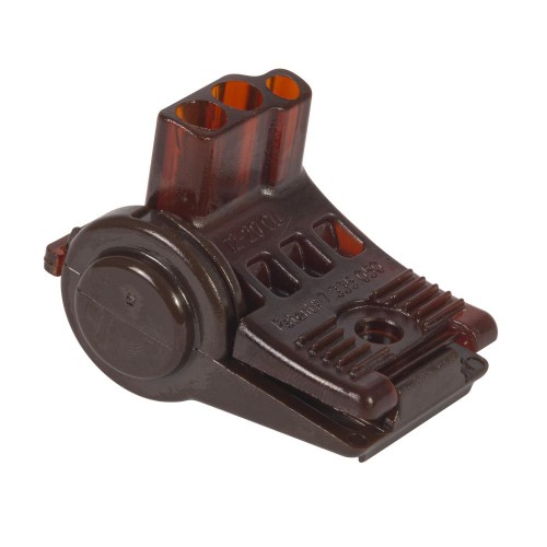 Snaploc Lighting Splice Waterproof 10 Per Bag Brown
