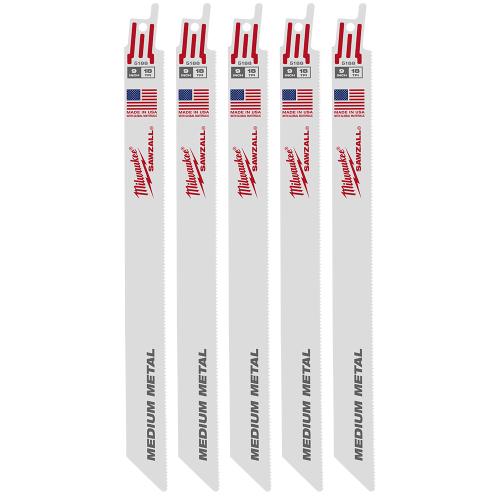 9" 18 TPI   SAWZALL® Blades (5 Pk)