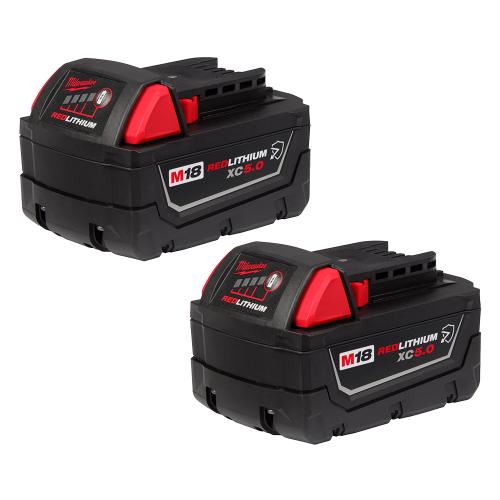 M18™ REDLITHIUM™ XC5.0 Extended Capacity Battery Two Pack