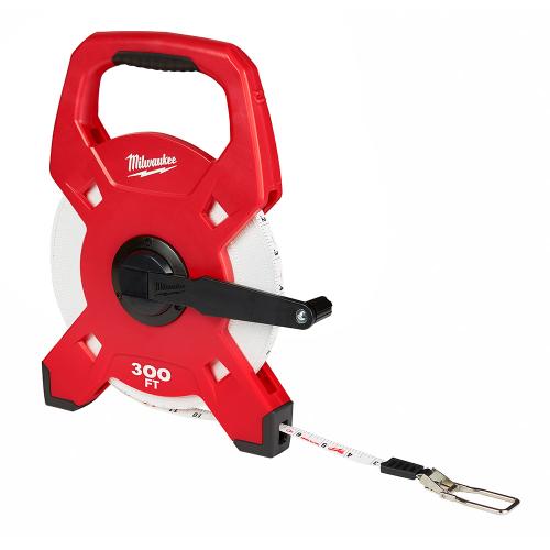 300ft Fiberglass Open Reel Long Tape Measure