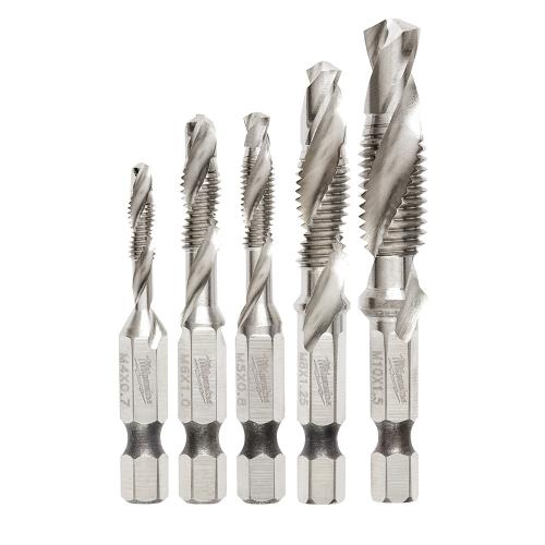 5PC SHOCKWAVE™ Impact Duty Metric Drill and Tap Bit Set