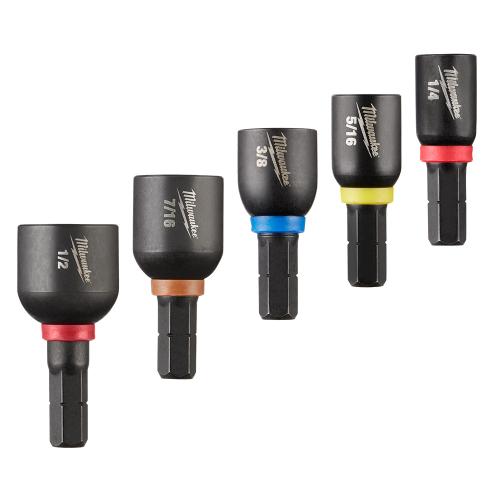 5PC SHOCKWAVE™ Impact Duty 1"  Insert Magnetic Nut Driver Set 