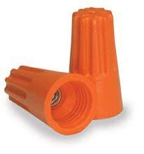 Orange Wire Nuts 100 per Box