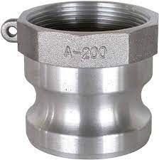 2 Male Adapter x FPT Cam Lock Fitting