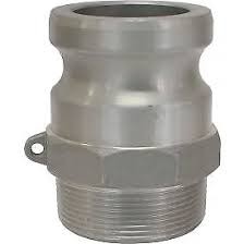 4 Male Adapter x MPT Cam Lock Fitting