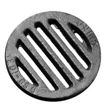 6 Round DI Grate For Corrugated