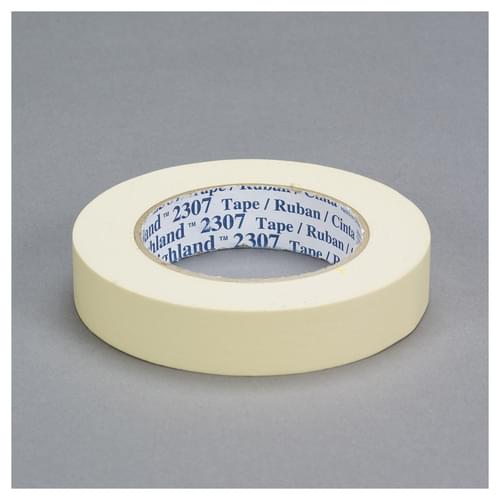 Masking Tape, 2307, tan, 5.2 mil (0.13 mm), 1/2 in x 60 yd (12 mm x 55 m)