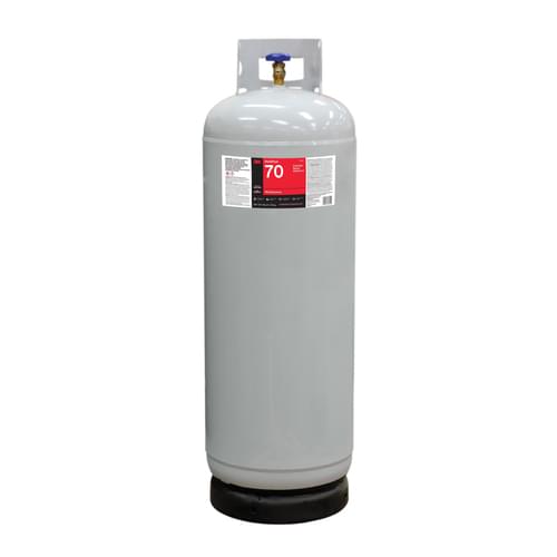 HoldFast Cylinder Spray Adhesive 70, Clear, Intermediate Cylinder (Net Wt 139 lb), 1/Cylinder