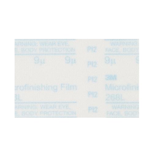 Microfinishing PSA Film Disc, 268L, grade 9 micron, 5 in x NH (127 mm x NH)