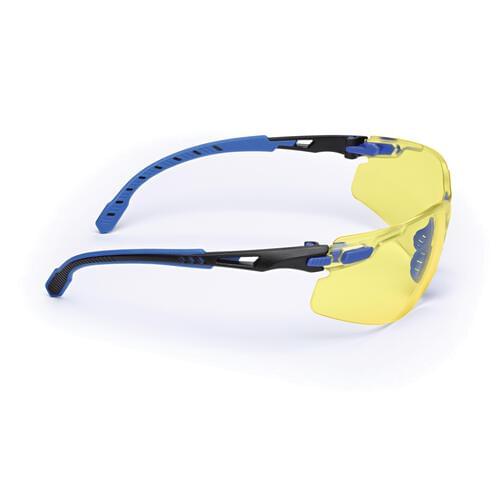 Solus Protective Eyewear with Amber Scotchgard, Anti-Fog Lens, S1103SGAF