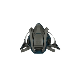 Half Face Mask, M, Yolk/Cradle Suspension, Bayonet Connection