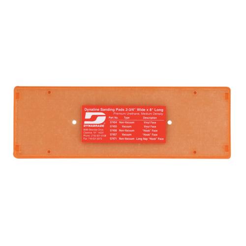 2-3/4" x 8" Non-Vacuum Disc Pad, Vinyl-Face