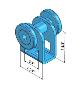 Strut 2 Wheel Trolley  