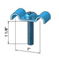 Strut 1/2 Alum Wiring Stud Nut 