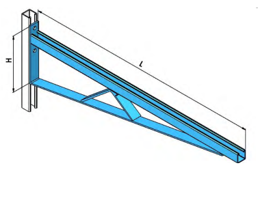 Strut 14" Cantilever Bracket