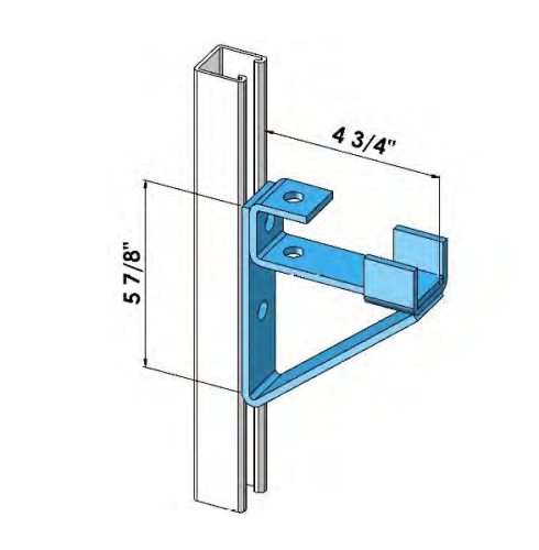 Strut Site Fab Bracket
