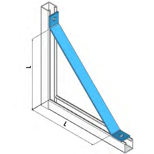 Strut 12" Knee Brace