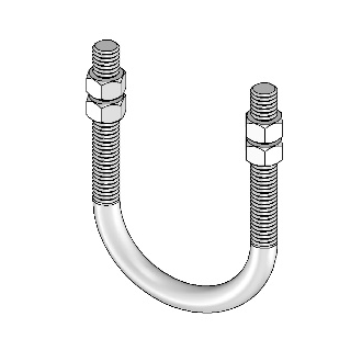 1" U-Bolt Stainless (100)