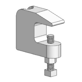 1/2 Stainless Beam Clamp (100)