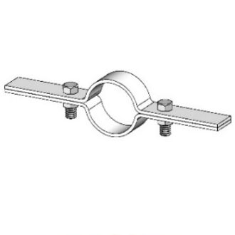 1" Zinc Riser Clamp (25)
