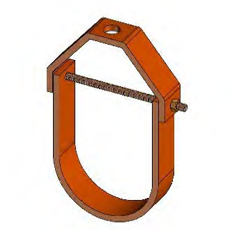 1" Clevis Hanger Copper (100)