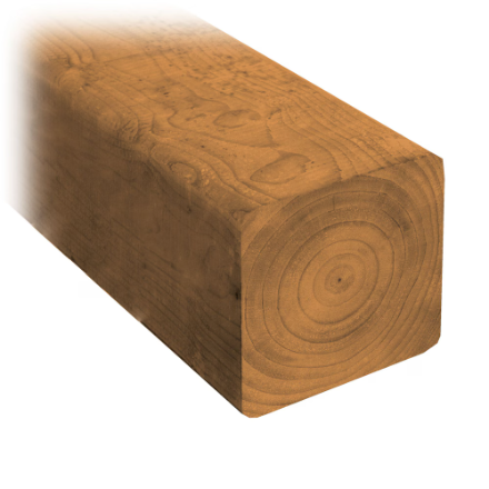 ACQ Brown Treated Lumber