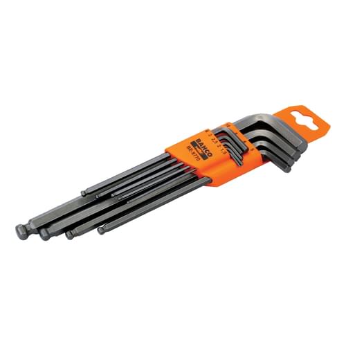 Long Hex Key Set, 9 Pieces