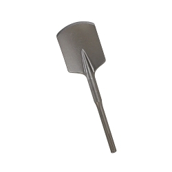 Clay Spade, 4-1/2 in Blade, 17 in L, For Use With Bosch SDS-Max; Hammer, Steel