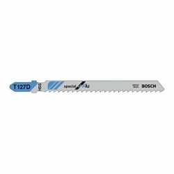 Straight Cut Jig Saw Blade, 4 in L x 0.3 in W