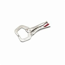 Compound Action Locking C-Clamp With Regular Tips, Nickel Plated