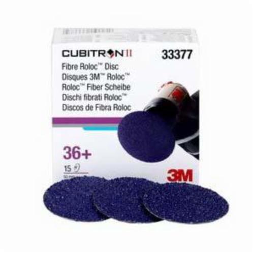 Cubitron, II Roloc, Fibre Disc, 33392, 80+, 3 in (7.5 cm)