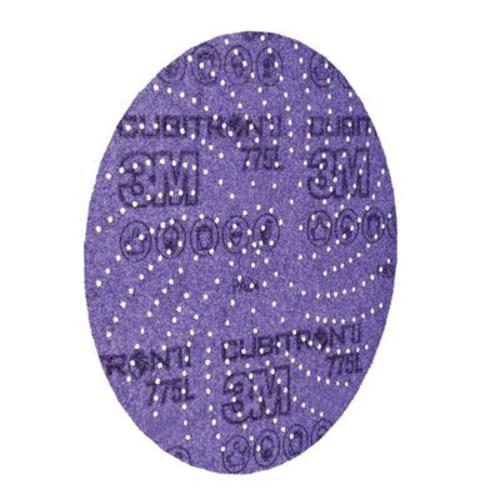 3M Xtract, Cubitron, II Film Disc 775L, 150+, 6 in (152.4 mm), Die 600LG, 50/Carton, 250/Case
