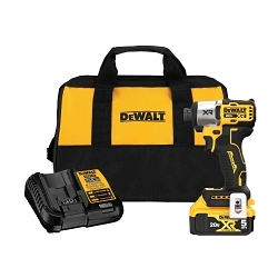 3-Speed Brushless Cordless Impact Driver, 20 V, 5.1 in OAL