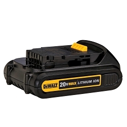MAX Compact High Performance Cordless Battery Pack, 1.5 Ah Li-Ion Battery, 20 V DC Charge