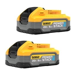Battery, 5 Ah Battery Li-Ion Battery, 20 V Charge, For Use With DEWALT 20 V MAX* Tools